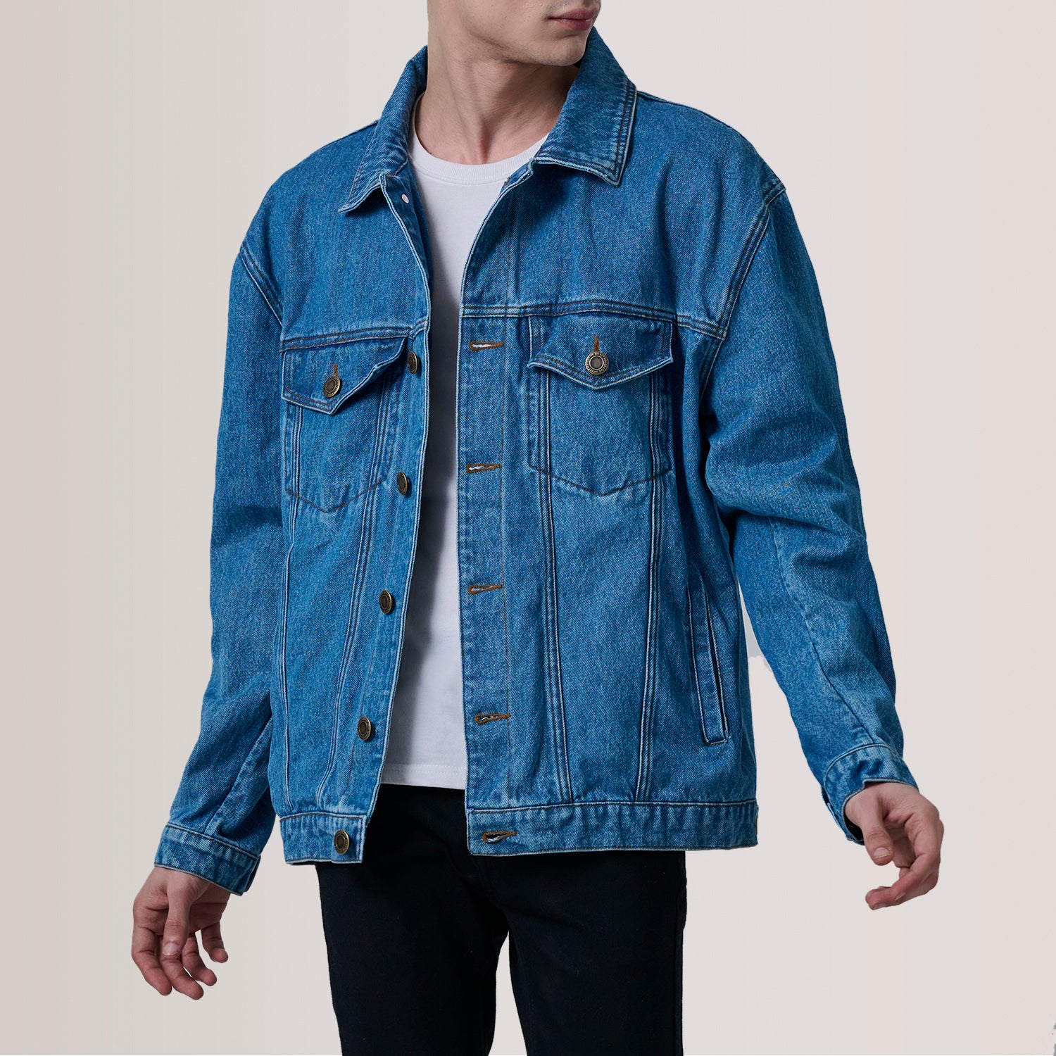 Men's Denim Jackets | Classic Truckers & Oversized Styles | The