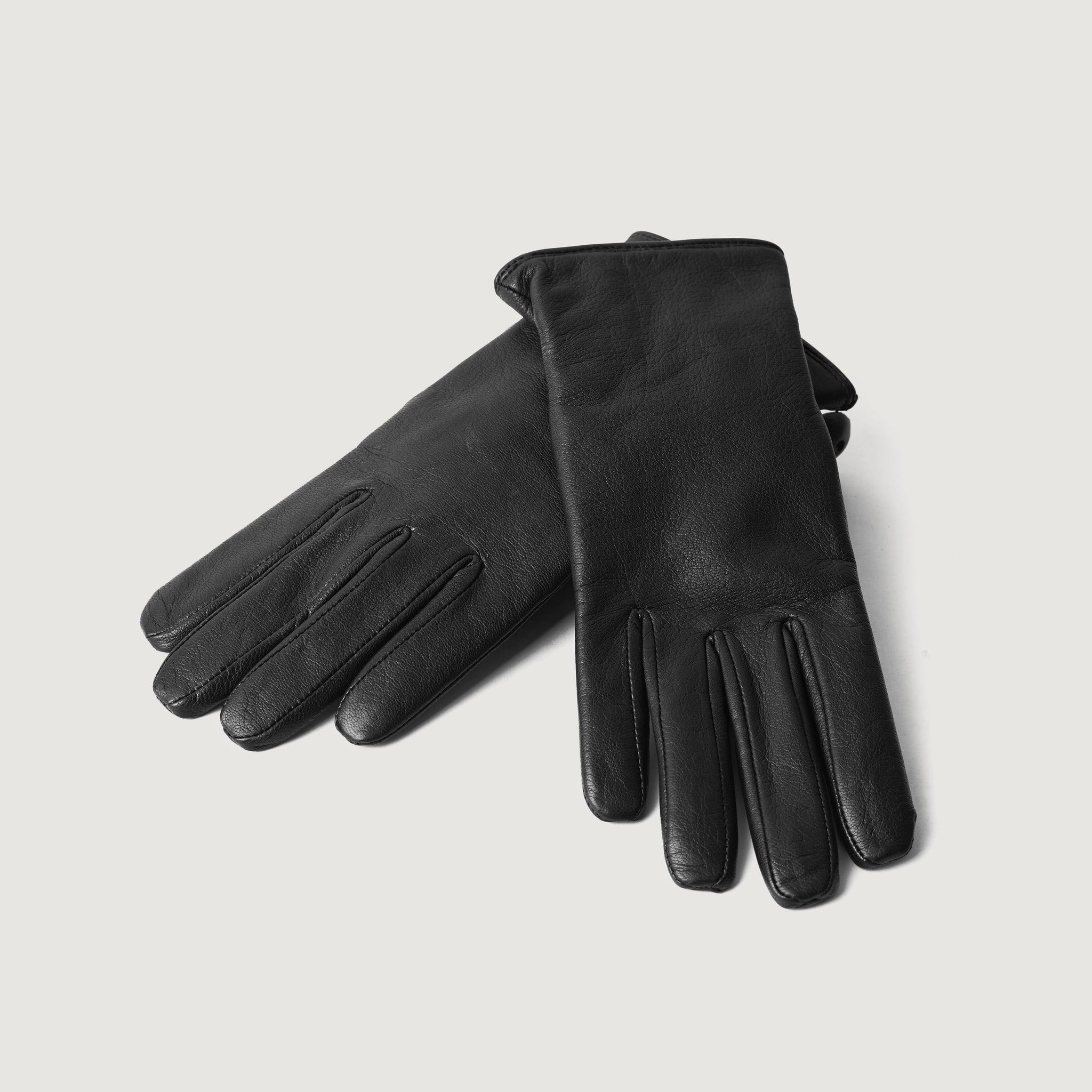 leather dress gloves Saltor Black Leather Dress Gloves For Women